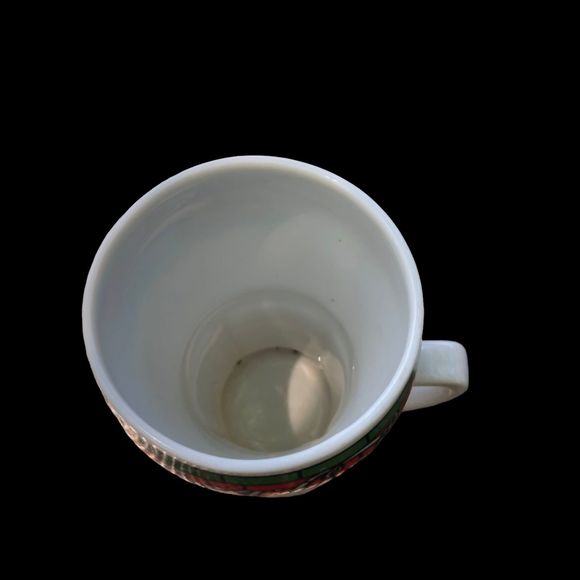 Vintage Tall Coca-Cola Milk Glass, Stained Glass Beverage Glass by Mann Made Mug - Picture 8 of 9